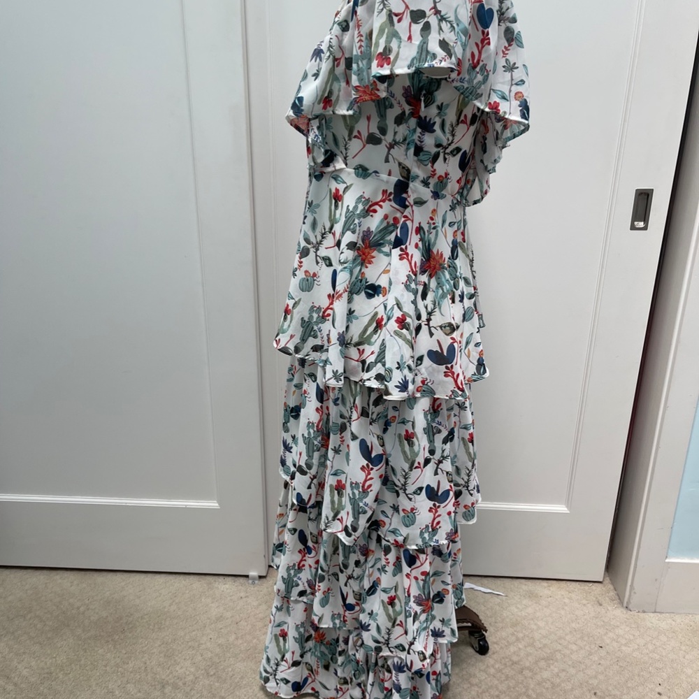 Walter Baker Dress Cactus Bloom Maxi Dress | Size 6 | NWT - Picture 2 of 5